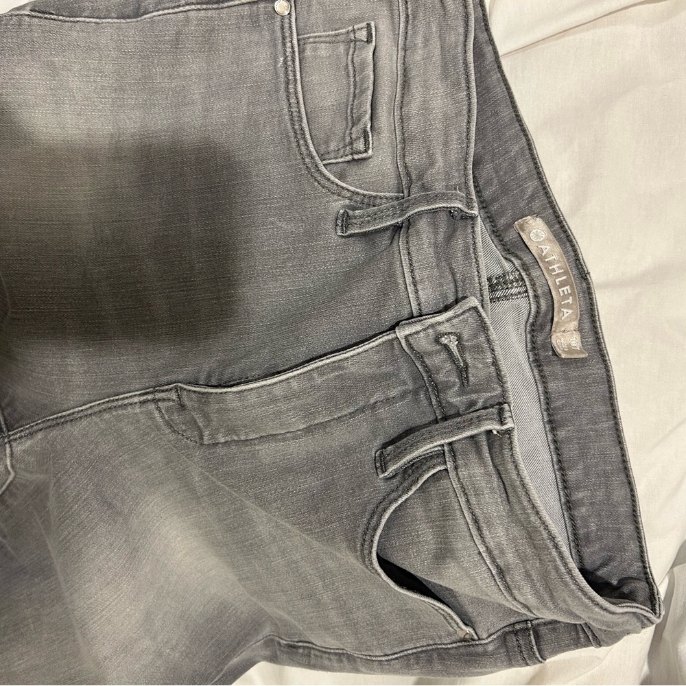 Athleta High Rise sculptek Gray Women's Jeans